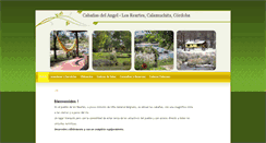 Desktop Screenshot of cabaniasdelangel.com.ar